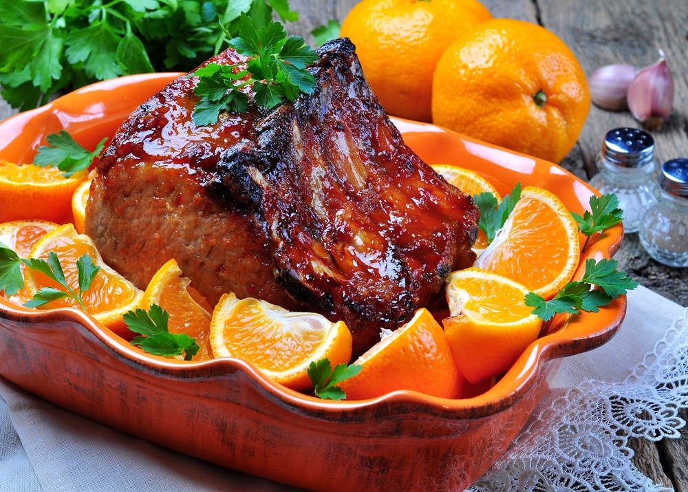 Costillas De Cerdo Al Horno Con Glaseado De Naranja Paso A Paso