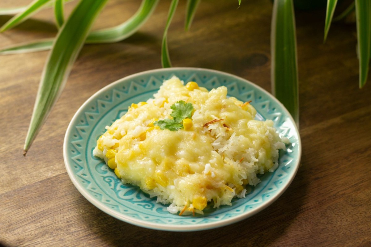 Aprender acerca 122+ imagen arroz con queso y elote