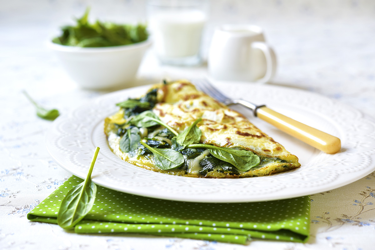 Receta de omelette de espinacas fácil - Comedera - Recetas, tips y consejos  para comer mejor.