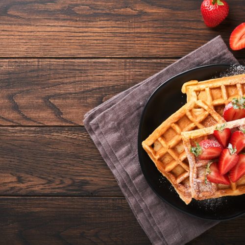 Waffles veganos, desayuno saludable - Comedera - Recetas, tips y consejos  para comer mejor.