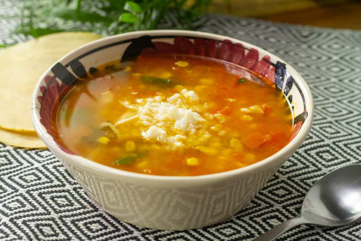 Aprender acerca 52+ imagen receta sopa de elote