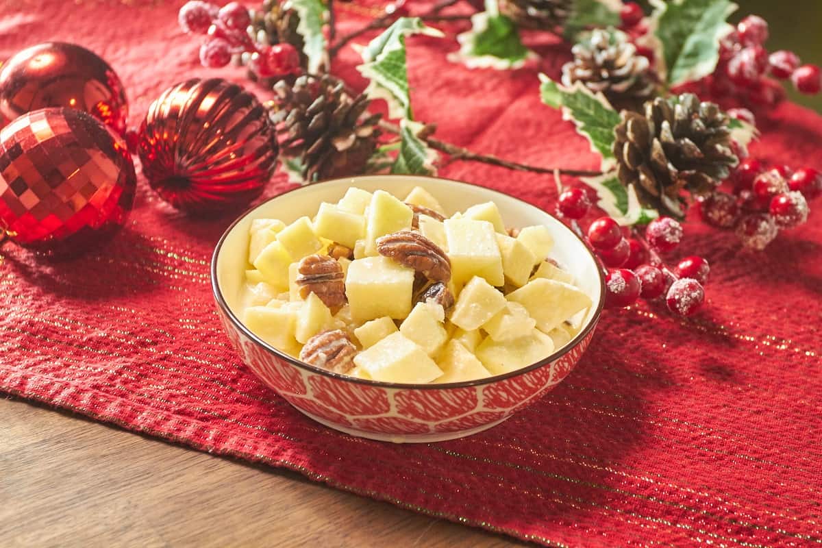 Ensalada navideña de manzana y piña paso a paso - Comedera - Recetas, tips  y consejos para comer mejor.