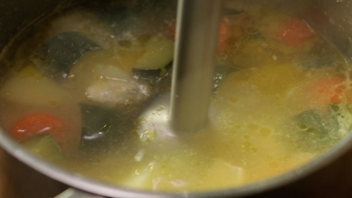 Receta de Crema de Pollo, Sopa con Verduras - Tia Clara