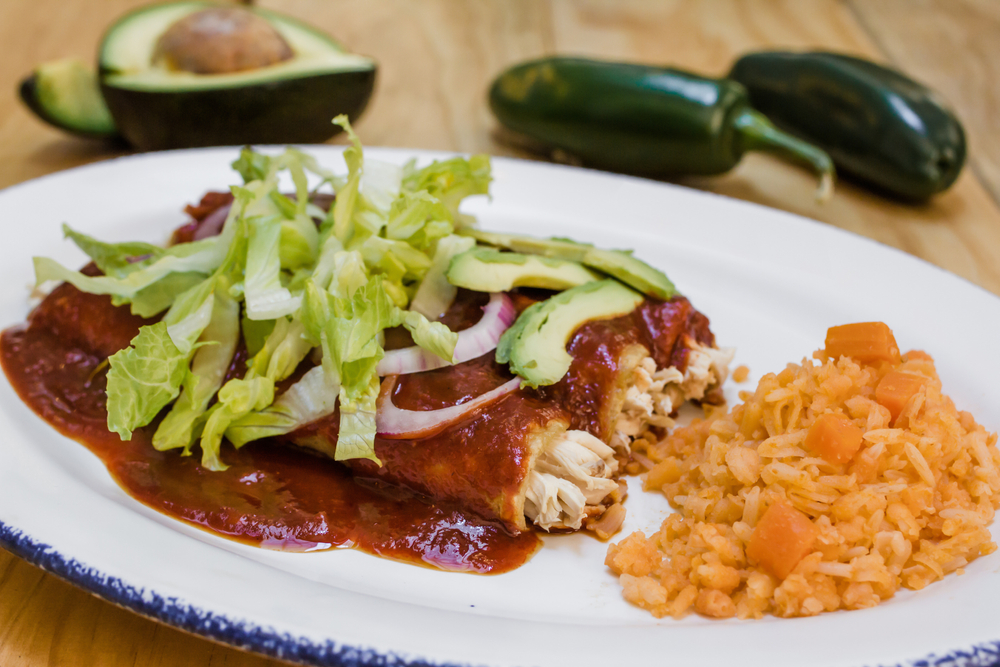 Enchiladas al estilo jalisco