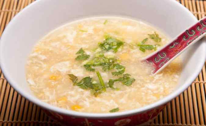 crema de maiz con pollo