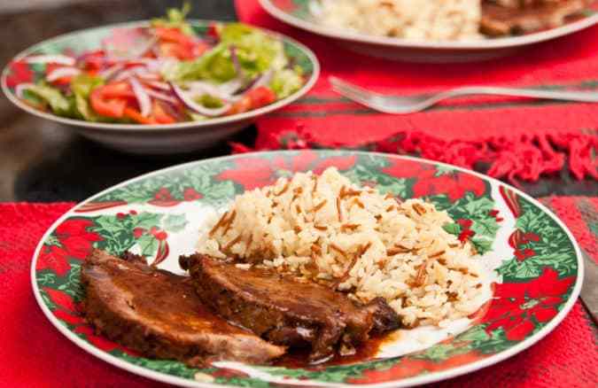 receta de pernil pernil al horno listo para comer