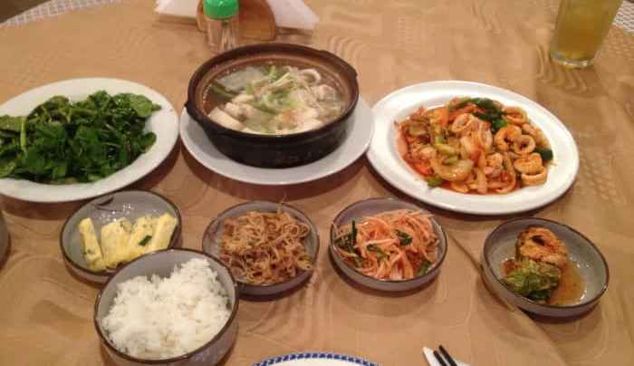 comida coreana