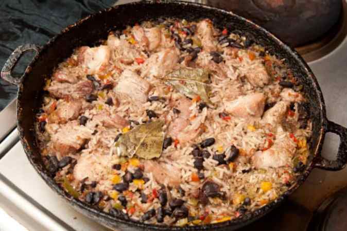 arroz congri cubano
