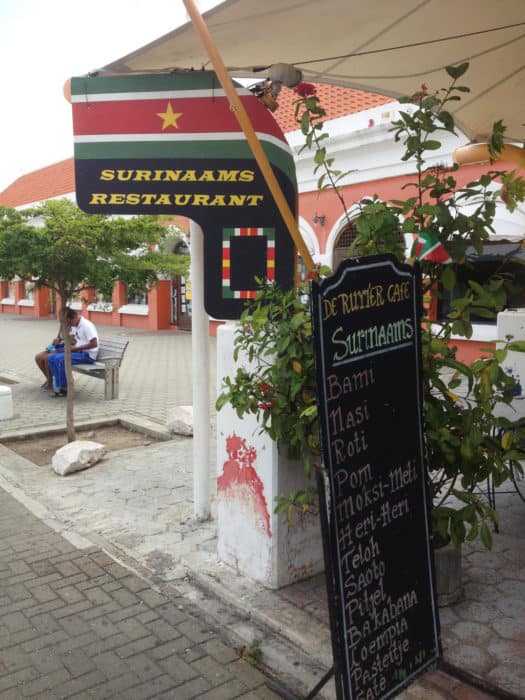 surinamese restaurant in willemstad