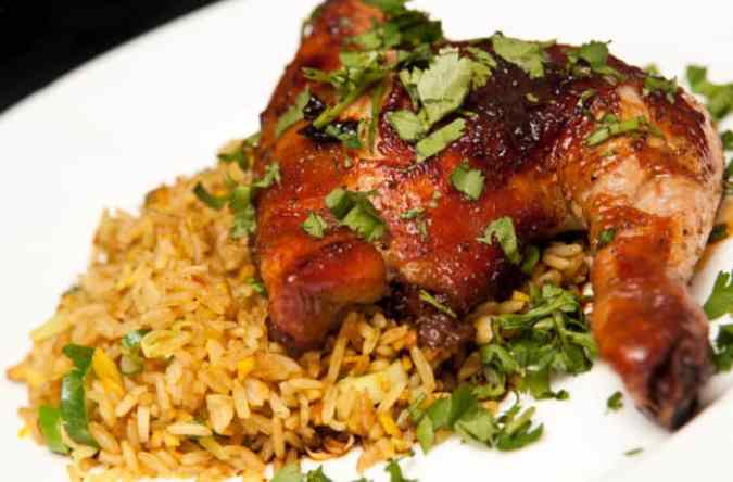 piernas de pollo al horno