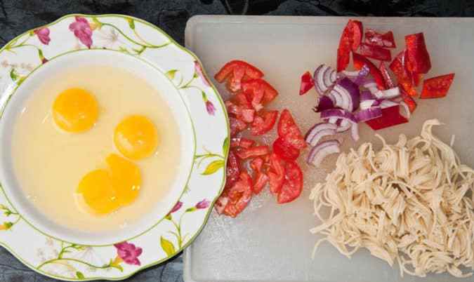 ingredientes frittata