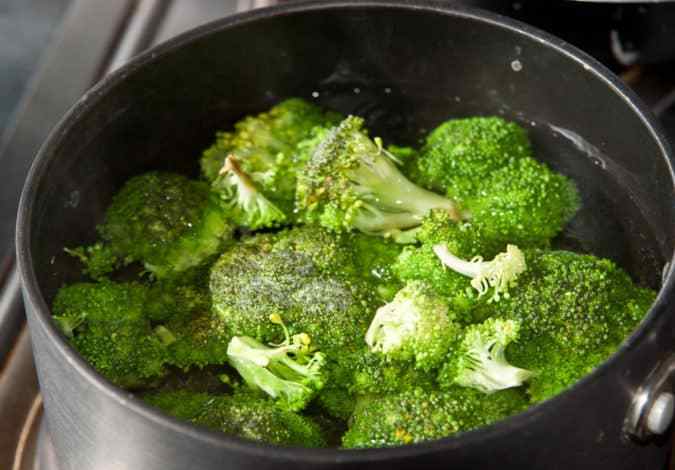brocolis hervidos
