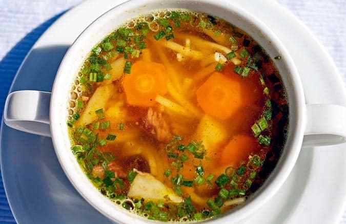 como hacer caldo de res receta