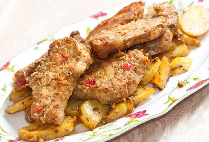 lomo de cerdo al horno