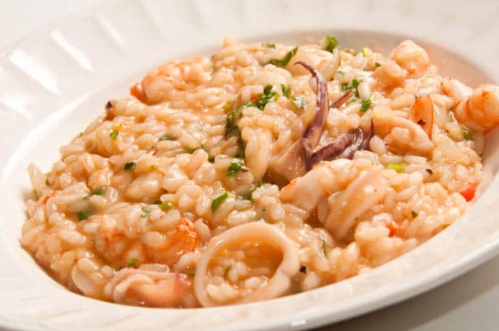 risotto de mariscos