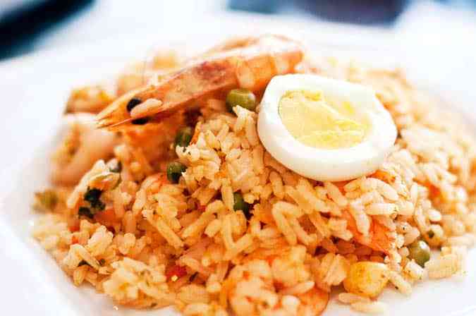 arroz con mariscos