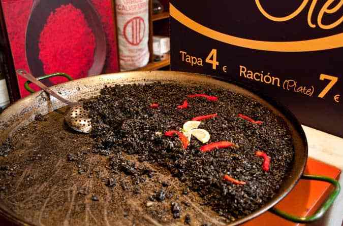 arroz negro mercado san miguel