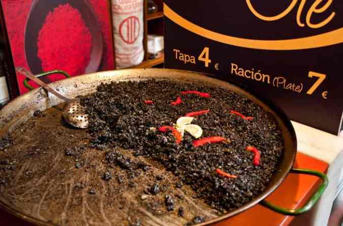 arroz negro mercado san miguel