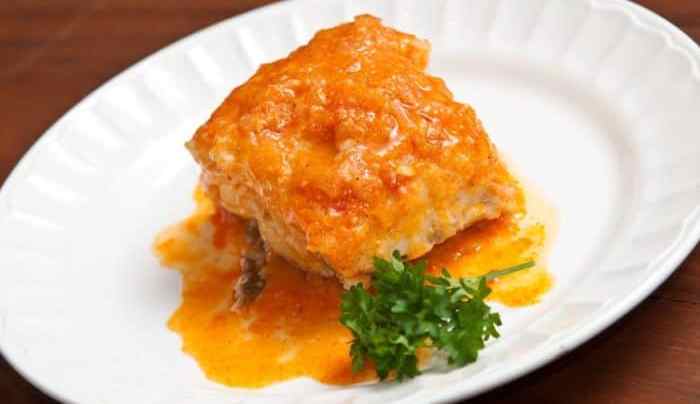 bacalao a la vizcaina