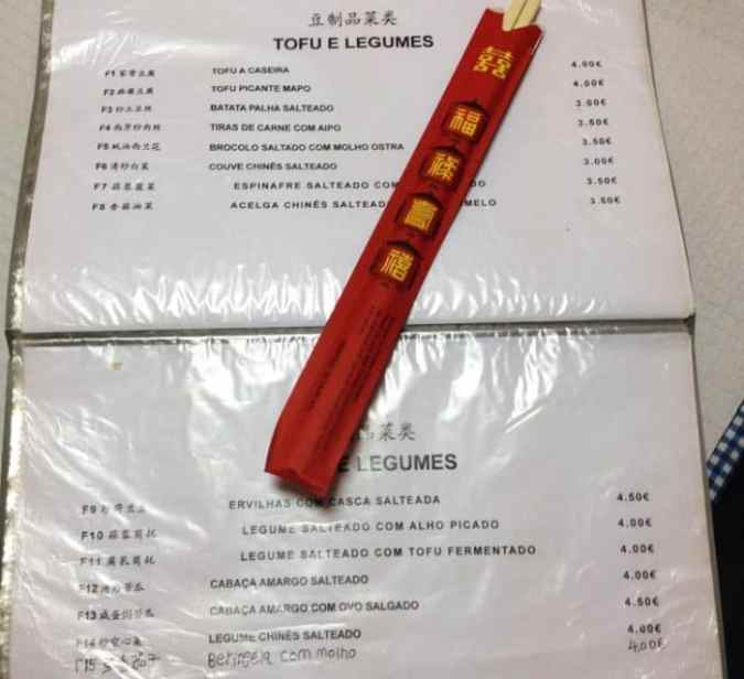 menu chino clandestino