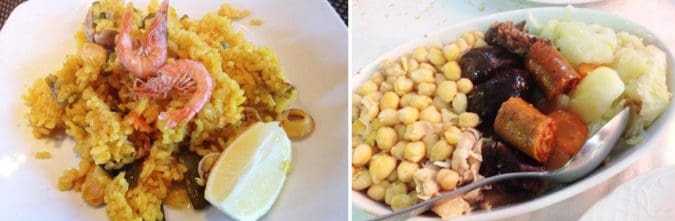 paella cocido madrid