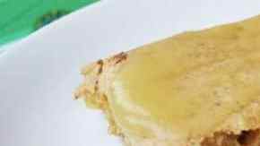 pastel de manzana crunch