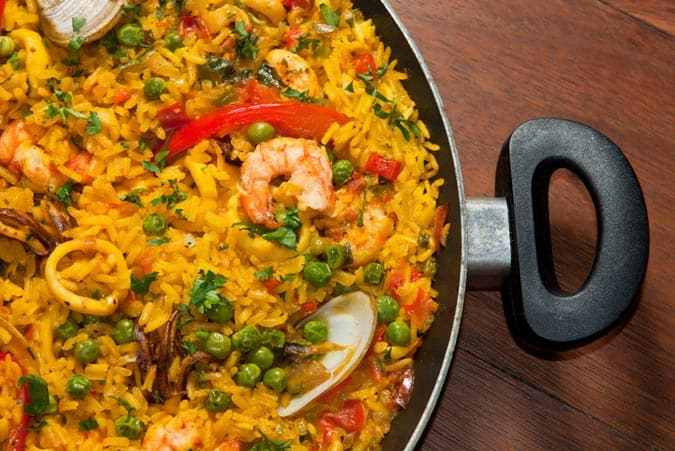 paella de marisco arroz marinera paella de marisco arroz marinera