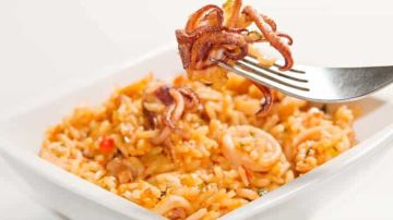 arroz con calamares