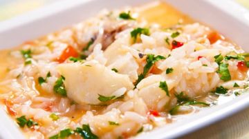 como hacer arroz con bacalao