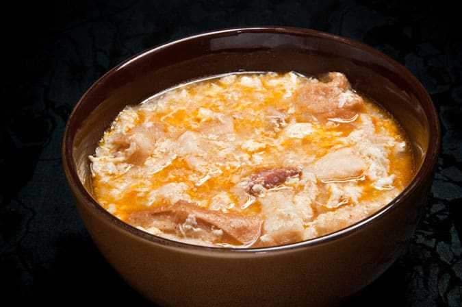 como hacer sopa de ajo