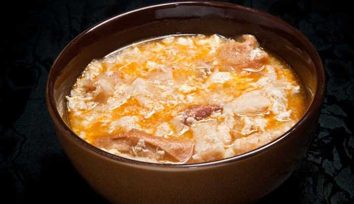 como hacer sopa de ajo