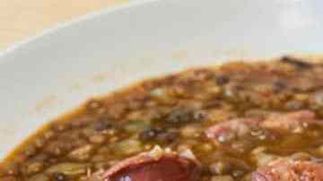 receta de lentejas con chorizo