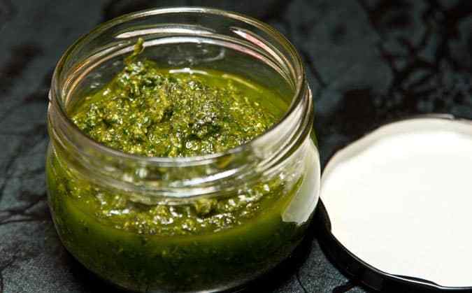receta salsa pesto italiana