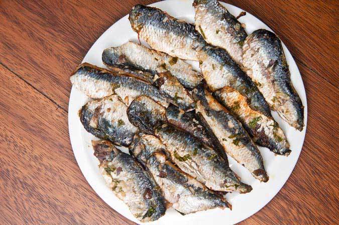 receta de sardinas al horno