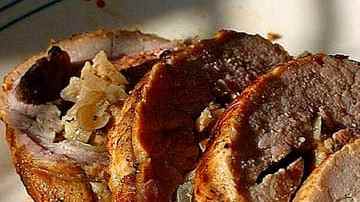 lomo de cerdo relleno