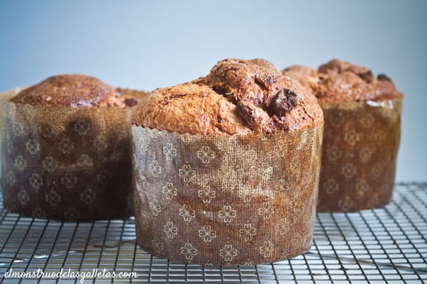 panettone de chocolate