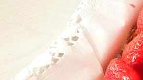 pastel de fresas con crema