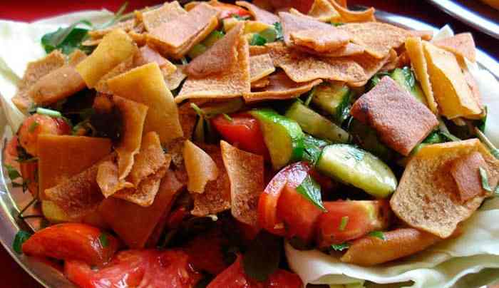 receta saludable ensalada fattoush