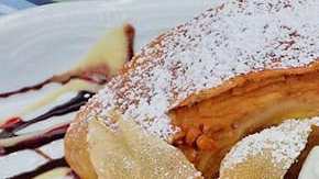 receta de strudel de manzana