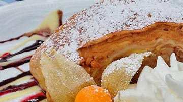 receta de strudel de manzana