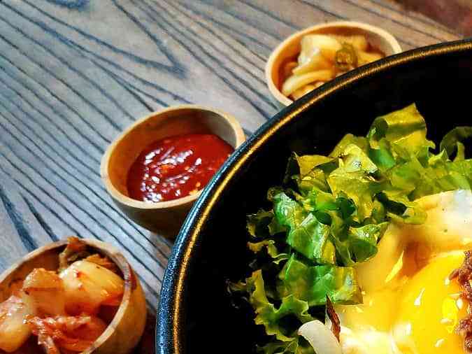 receta coreana bibimbap