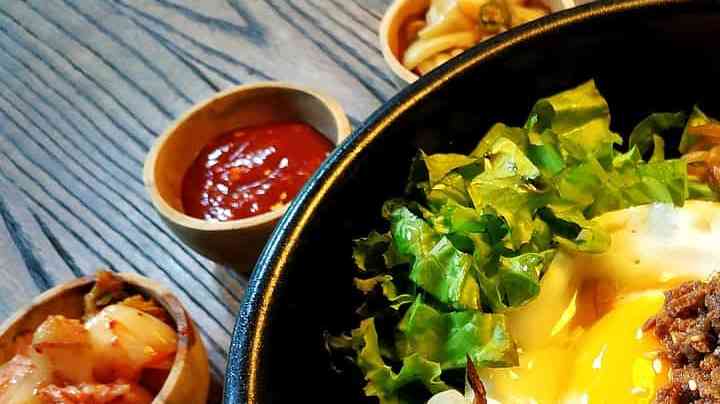 receta coreana bibimbap