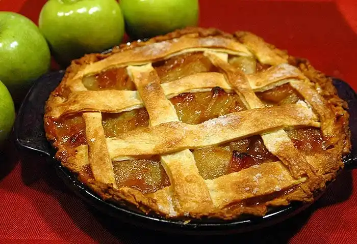 receta de pie de manzana