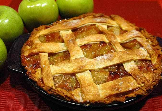 receta de pie de manzana
