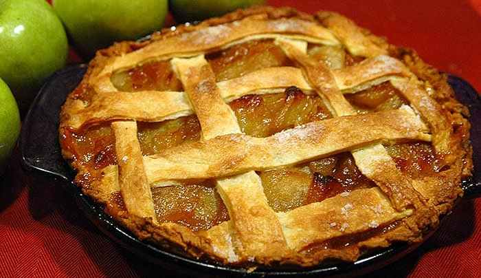 receta de pie de manzana