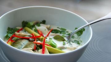 receta de sopa tailandesa tom kha gai