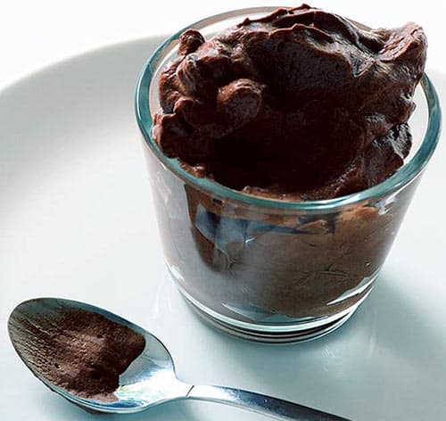 receta paleo mousse de chocolate