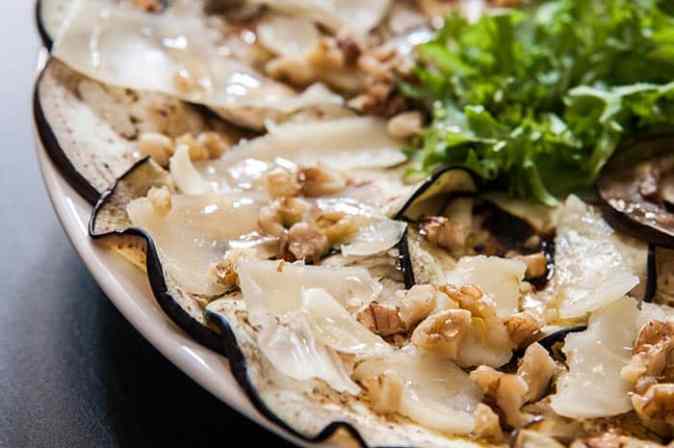 preparacion carpacio de berenjenas preparacion carpacio de berenjenas