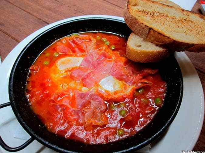 huevos a la flamenca