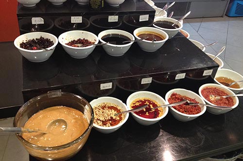 salsas hot pot